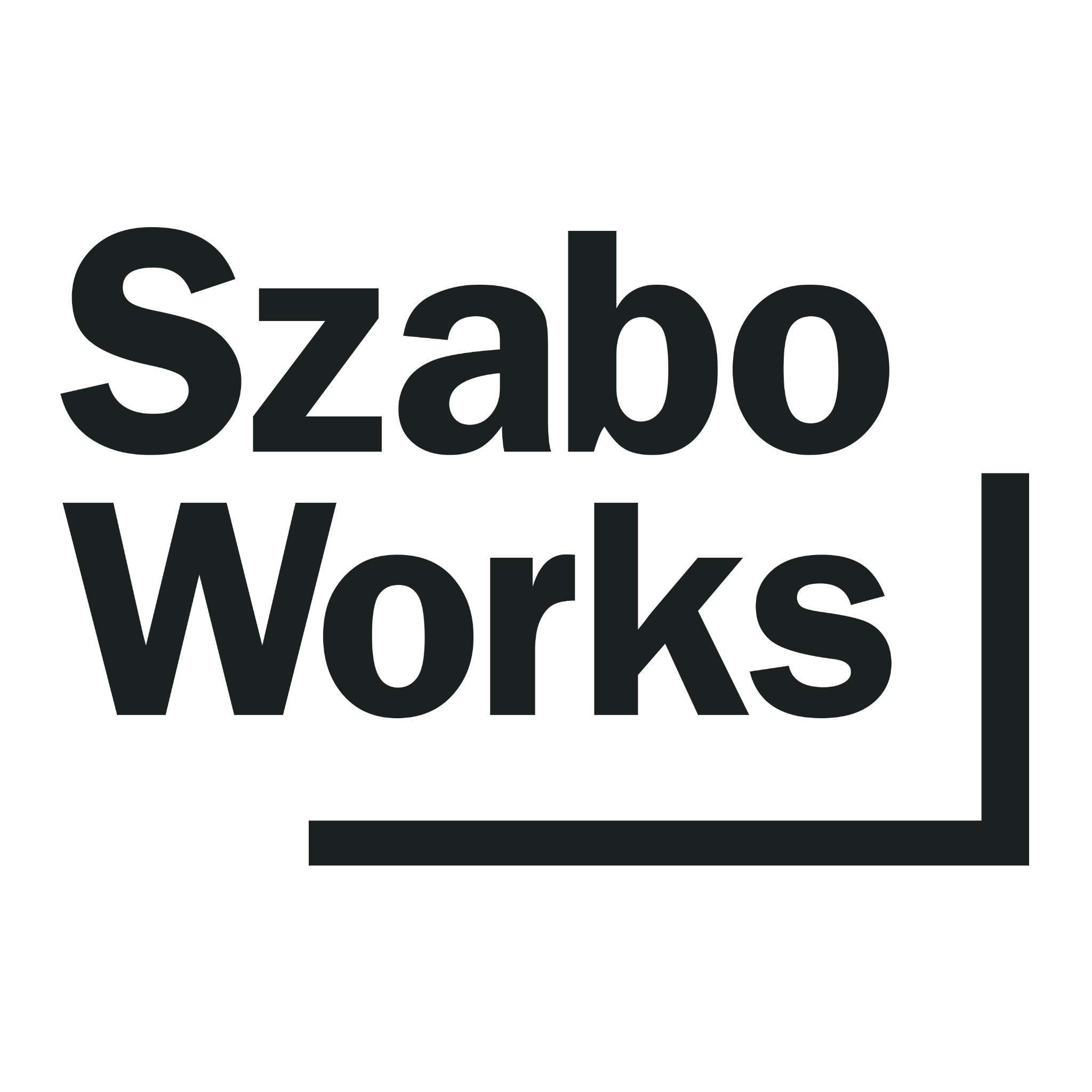 Original square SzaboWorks mark
